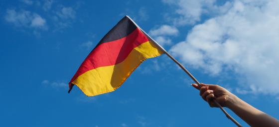 Tysklands flagga. Foto: Colourbox Tysklands flagga. Foto: Colourbox