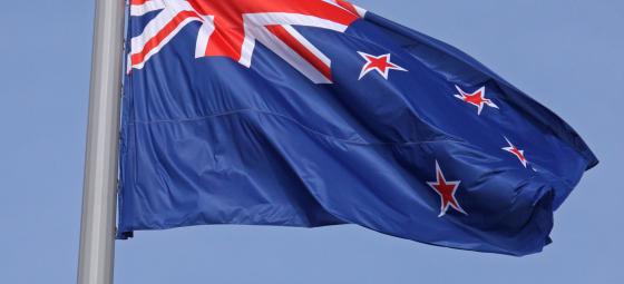 Nya Zeelands flagga. Foto: Colourbox