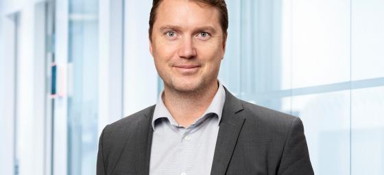 Sandbäckens vd Fredrik Setréus. Foto: Håkan Målbäck