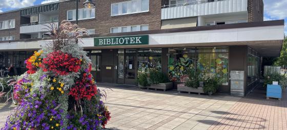Biblioteket i Vaggeryd. Foto: Vaggeryds kommun