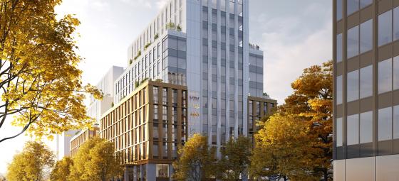 Projektet Infinity i Stockholm. Illustration: Castellum