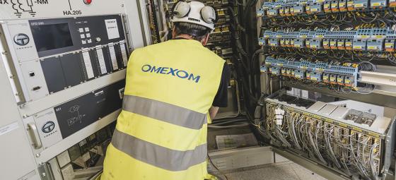 Vinciägda Omexom i arbete. Foto: Omexom