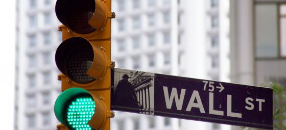 Grönt ljus på Wall street. Foto: Colourbox Grönt ljus på Wall street. Foto: Colourbox