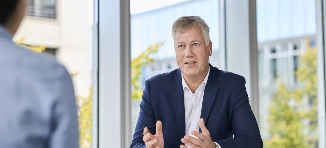 Morten Wierod, ABBs koncernchef.