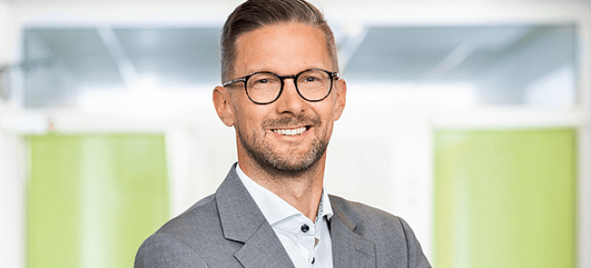 Andreas Örje Wellstam, vd på Swegon från 1 september 2020. Foto: Swegon