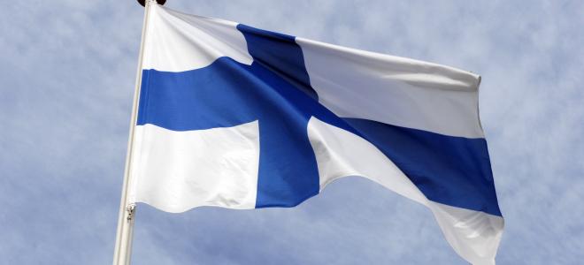 Finska flaggan. Foto: Colourbox
