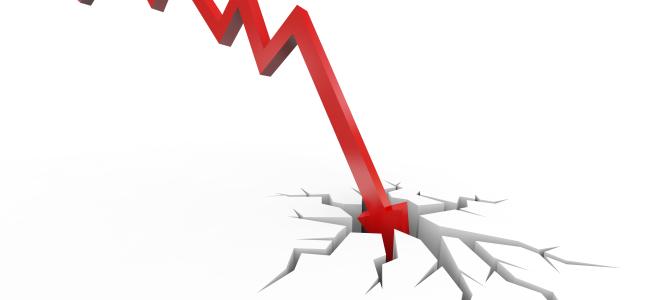 Finansiell krasch. Foto: Colourbox