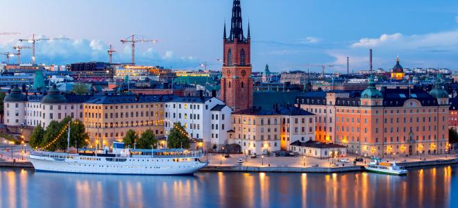 Vy över Gamla stan i Stockholm. Foto: Colourbox