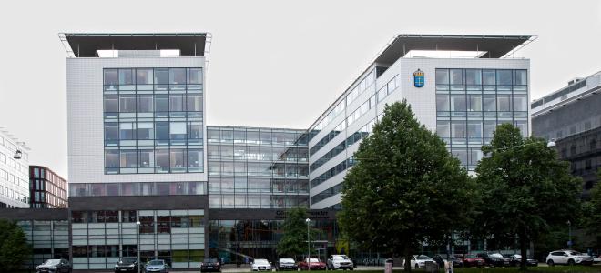 Göteborgs tingsrätt samt hyres- och arrendenämnden i Göteborg. Foto: Johan Wingborg