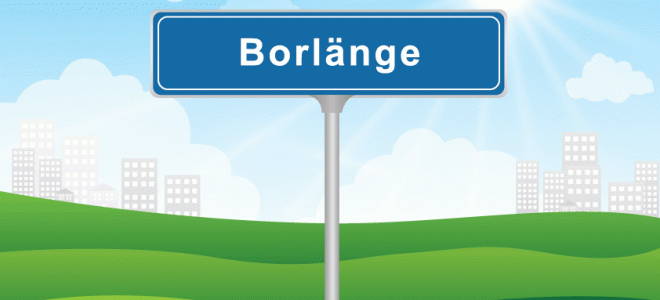 Ortsskylt Borlänge. Illustration: Colourbox Ortsskylt Borlänge. Illustration: Colourbox