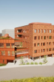 Nya akutmottagningen i Stavanger. Illustration: Consto