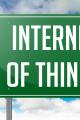 Skylt om Internet of things. Illustration:  Colourbox