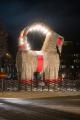 Julbocken i Gävle. Foto: Daniel Bernstål Julbocken i Gävle. Foto: Daniel Bernstål