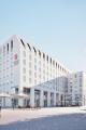 Osuuskauppa KPO:s nya hotell i Karleby. Illustration: L Arkkitehdit Oy