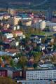 Vy över Kiruna stad. Foto: Colourbox Vy över Kiruna stad. Foto: Colourbox
