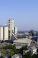 Flygbild över Cementas fabrik i Slite. Foto: Cementa