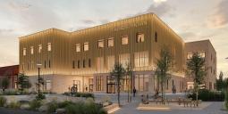 Ny skola på Norra Fäladen i Lund. Illustration: Sweco Architects/Lunds kommun