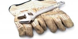 Arbetshandskar. Foto: Colourbox